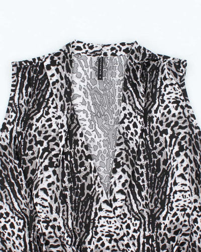 Vintage Y2k 00s SalsaSalsa Leopard Print Top - M
