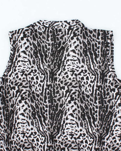 Vintage Y2k 00s SalsaSalsa Leopard Print Top - M