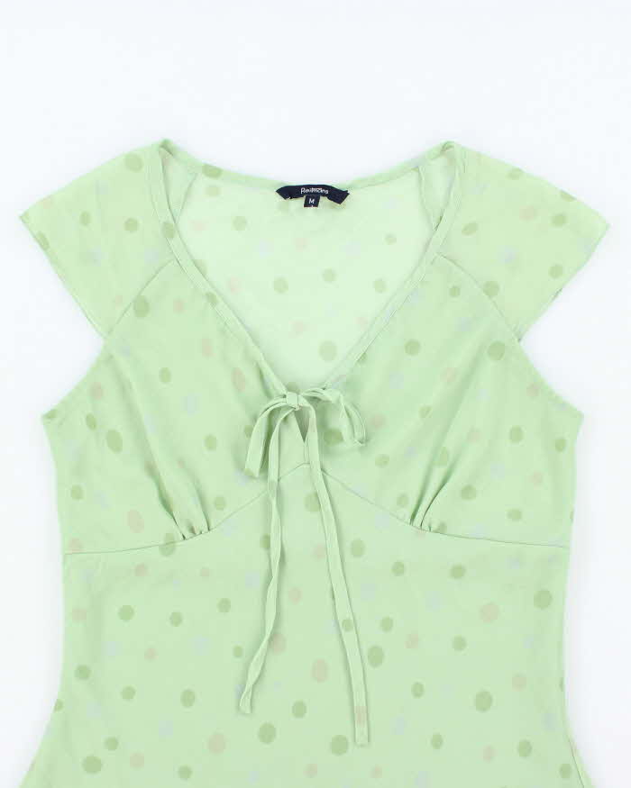 Vintage Y2k 00s Ricki's Polka Dot Blouse - M