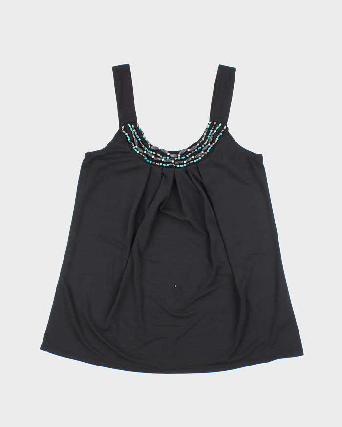 Vintage Y2k 00s B. Wear Beaded Cami - S