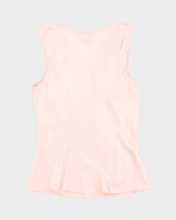 Vintage 00s Mossimo Silk Ruffle Top - S