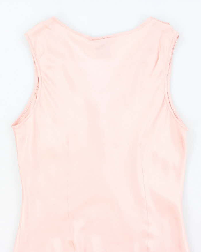 Vintage 00s Mossimo Silk Ruffle Top - S