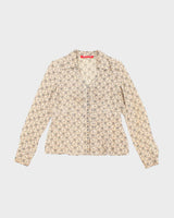 Vintage 90sAnne Klein Silk Blouse - M