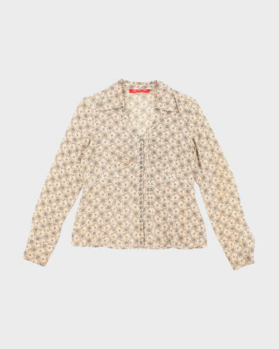 Vintage 90sAnne Klein Silk Blouse - M