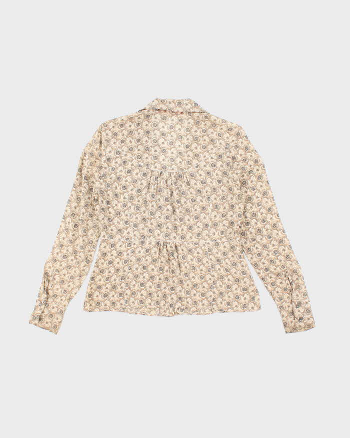 Vintage 90sAnne Klein Silk Blouse - M