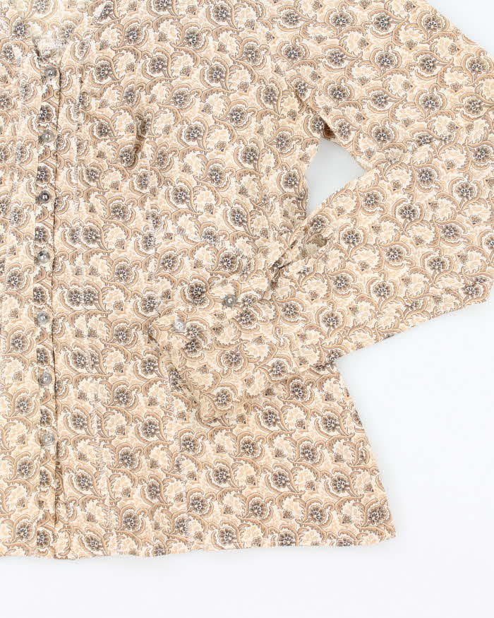 Vintage 90sAnne Klein Silk Blouse - M