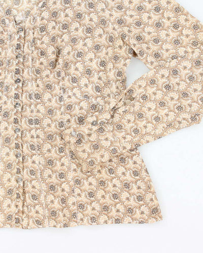 Vintage 90sAnne Klein Silk Blouse - M