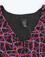 Vintage Y2k 00s Silkland SIlk Blouse - XL