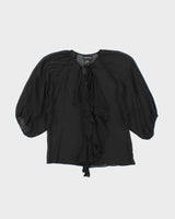 Vintage 00s Central Park West Silk Blouse - XXS