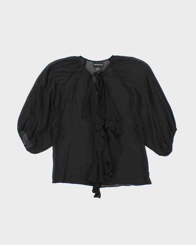 Vintage 00s Central Park West Silk Blouse - XXS