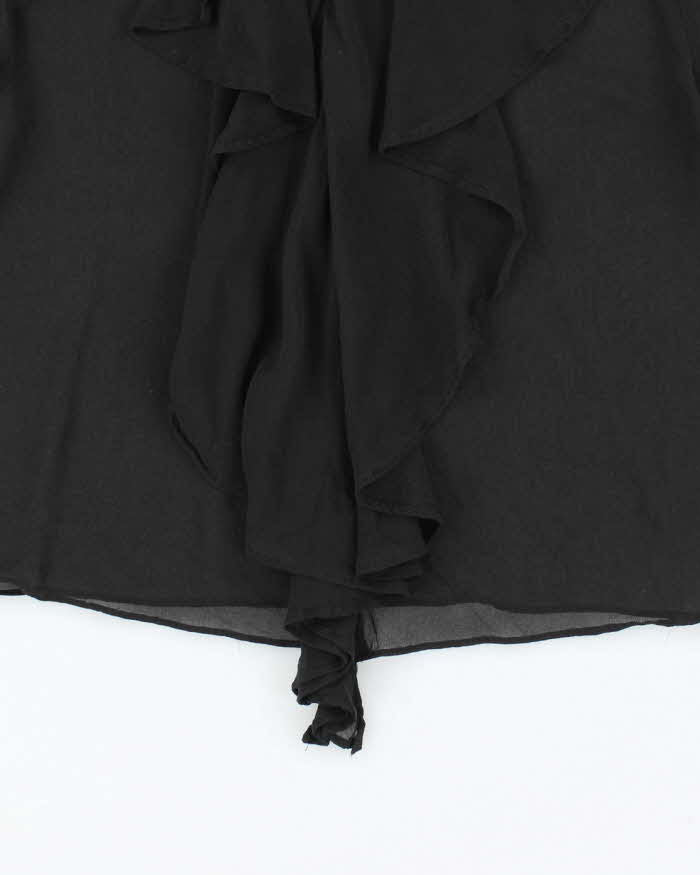Vintage 00s Central Park West Silk Blouse - XXS