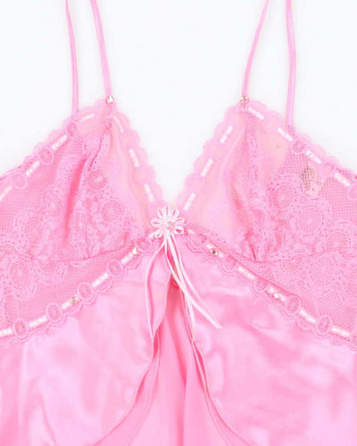 Vintage Y2k 00s New Evan Rhinestone Cami - M