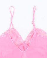 Vintage Y2k 00s New Evan Rhinestone Cami - M