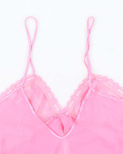 Vintage Y2k 00s New Evan Rhinestone Cami - M