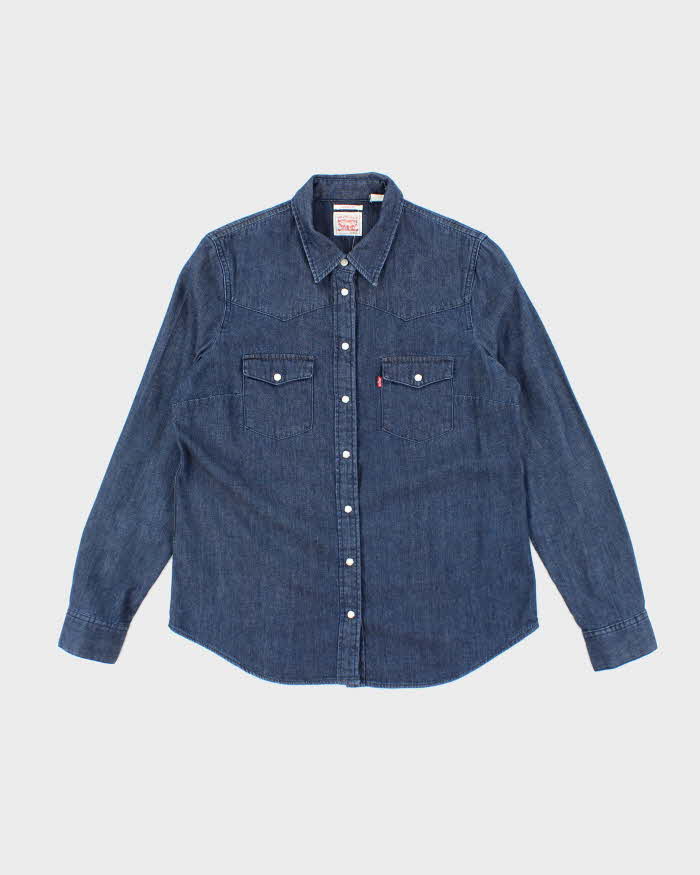 Vintage Levi's Denim Western Shirt - L