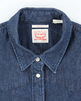 Vintage Levi's Denim Western Shirt - L