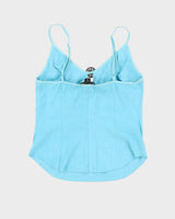 Vintage Y2k 00s Bebe Faux Suede Fringe Cami - XS