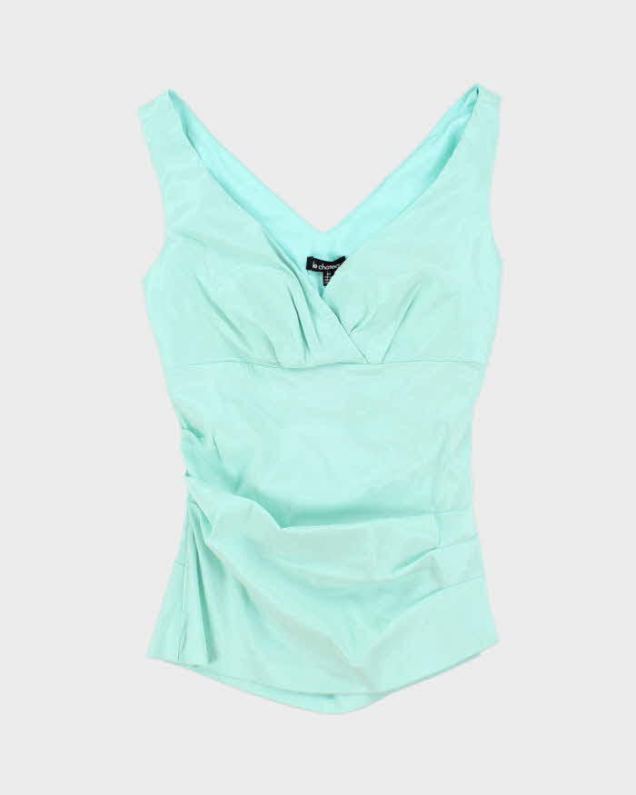 Vintage Y2k 00s Le Chateau Iridescent Top  - S