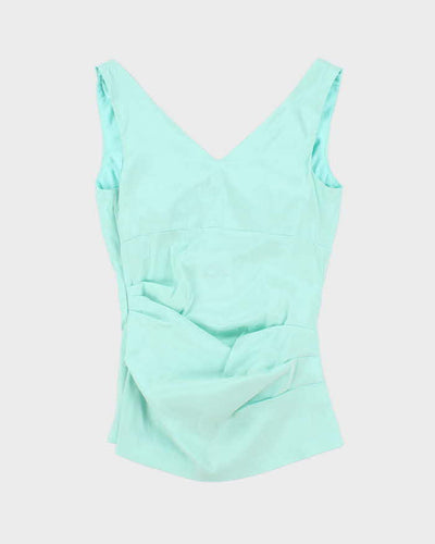 Vintage Y2k 00s Le Chateau Iridescent Top  - S