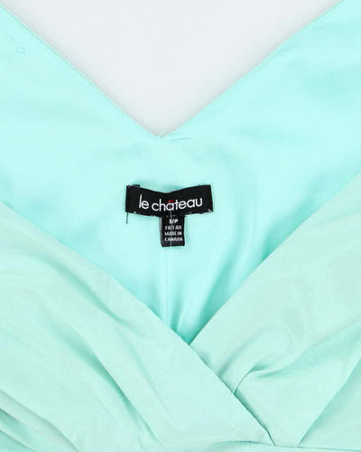 Vintage Y2k 00s Le Chateau Iridescent Top  - S
