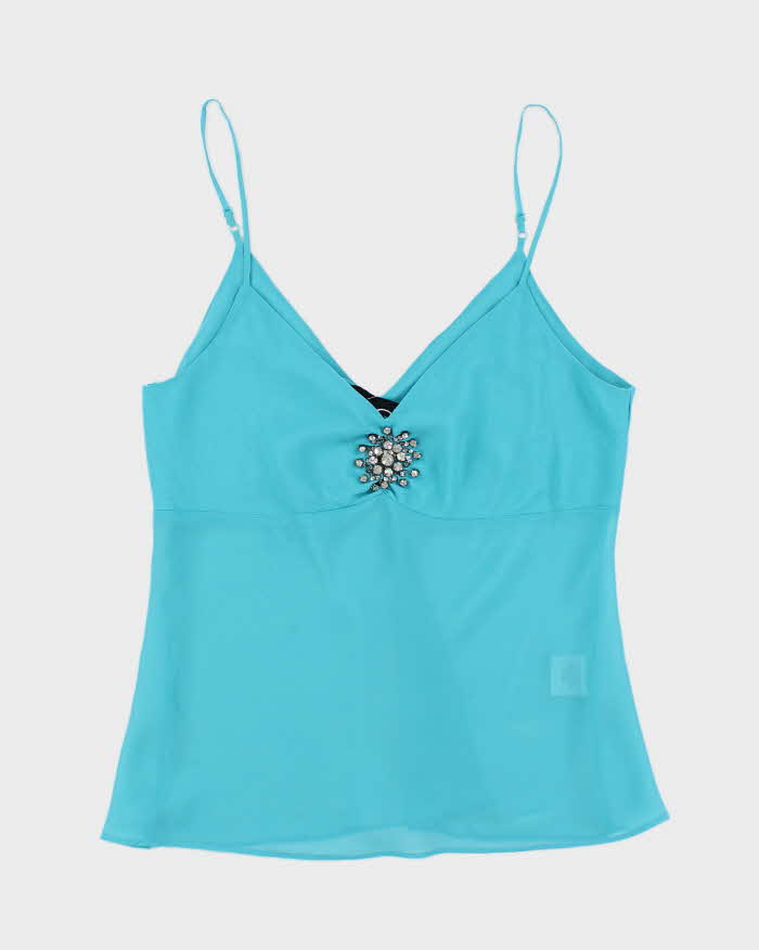 Vintage Y2k 00s Dynamite Mesh Cami - M
