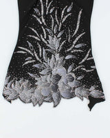 Vintage Y2k 00s FD Beaded Glitter Halterneck Top - XS