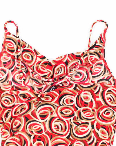 Vintage 90s 00s Perseption Cowl Neck Cami - S