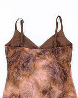 Vintage Y2k 00s Le Chateau Asymmetric Hem Cami - M