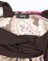 Vintage Y2k 00s Ripe Paisley Pattern Cami - XS