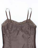 Vintage Y2k 00s Laura Satin Cami - M