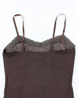 Vintage Y2k 00s Laura Satin Cami - M