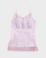 Vintage Y2k 00s Le Chateau Satin Cami - XS
