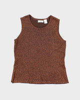 Vintage 90s Laura Ashley Sparkly Top - M