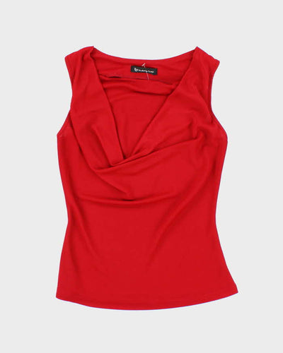 Vintage Y2k 00s Bukky Cowl Neck Top - XS
