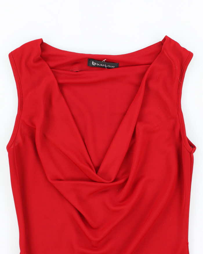 Vintage Y2k 00s Bukky Cowl Neck Top - XS
