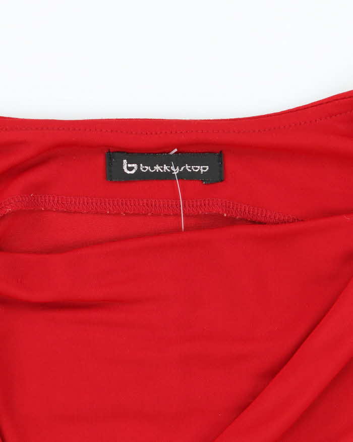 Vintage Y2k 00s Bukky Cowl Neck Top - XS