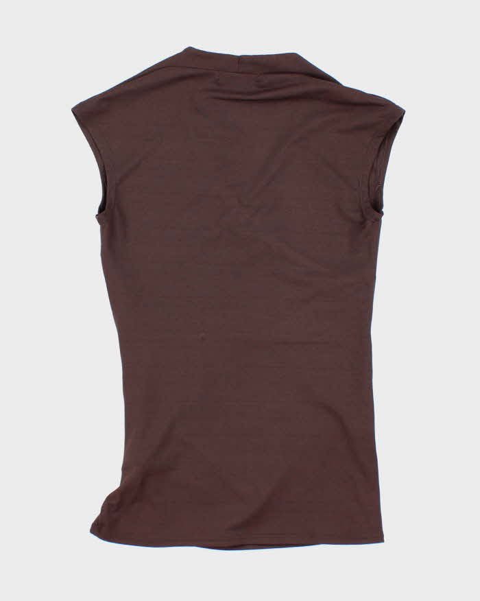 Vintage Y2k 00s Le Chateau Ruched Top - S