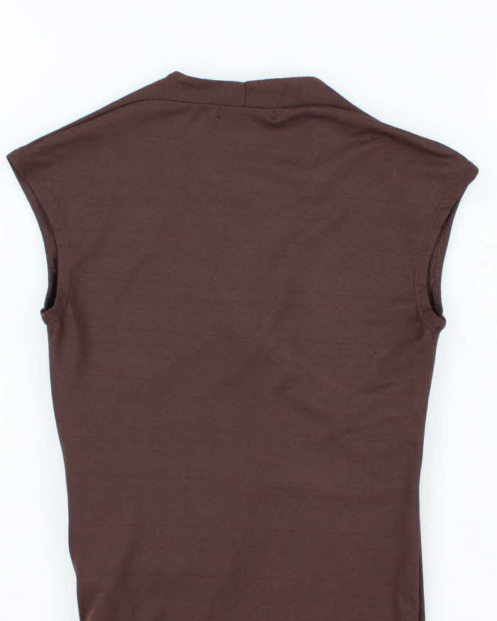 Vintage Y2k 00s Le Chateau Ruched Top - S