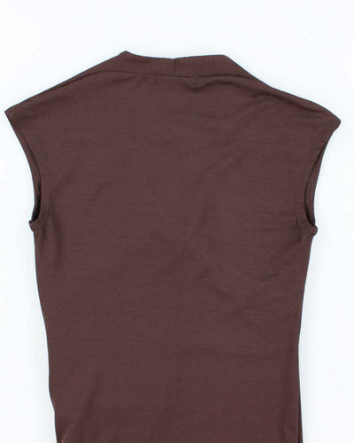 Vintage Y2k 00s Le Chateau Ruched Top - S