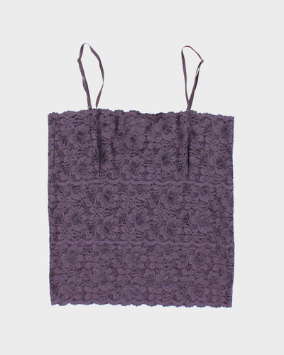 Vintage Y2k 00s Frenchi Lace Cami - M