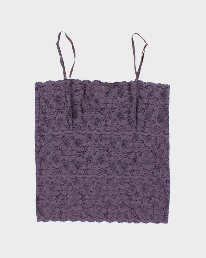 Vintage Y2k 00s Frenchi Lace Cami - M