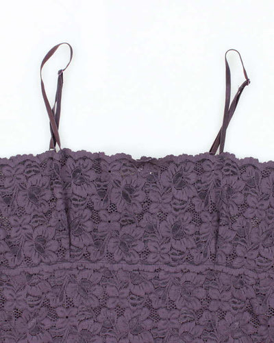 Vintage Y2k 00s Frenchi Lace Cami - M