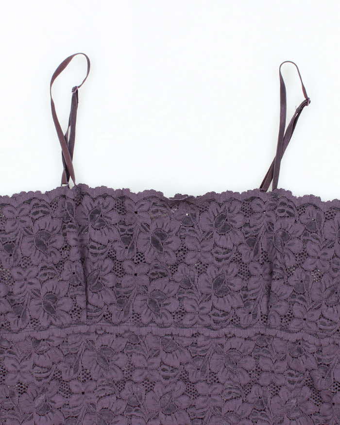 Vintage Y2k 00s Frenchi Lace Cami - M