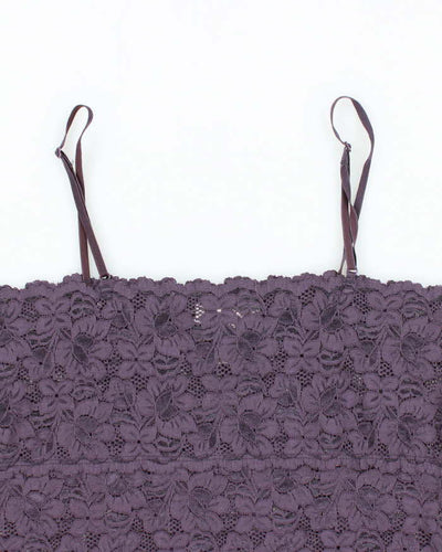 Vintage Y2k 00s Frenchi Lace Cami - M