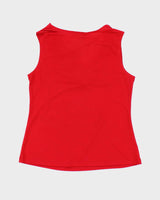 Vintage Y2k 00s Daniel Laurent Cowl Neck Charm Top - M