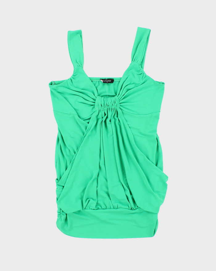 Vintage Y2k 00s Eclipse Green Cami - S