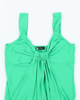 Vintage Y2k 00s Eclipse Green Cami - S