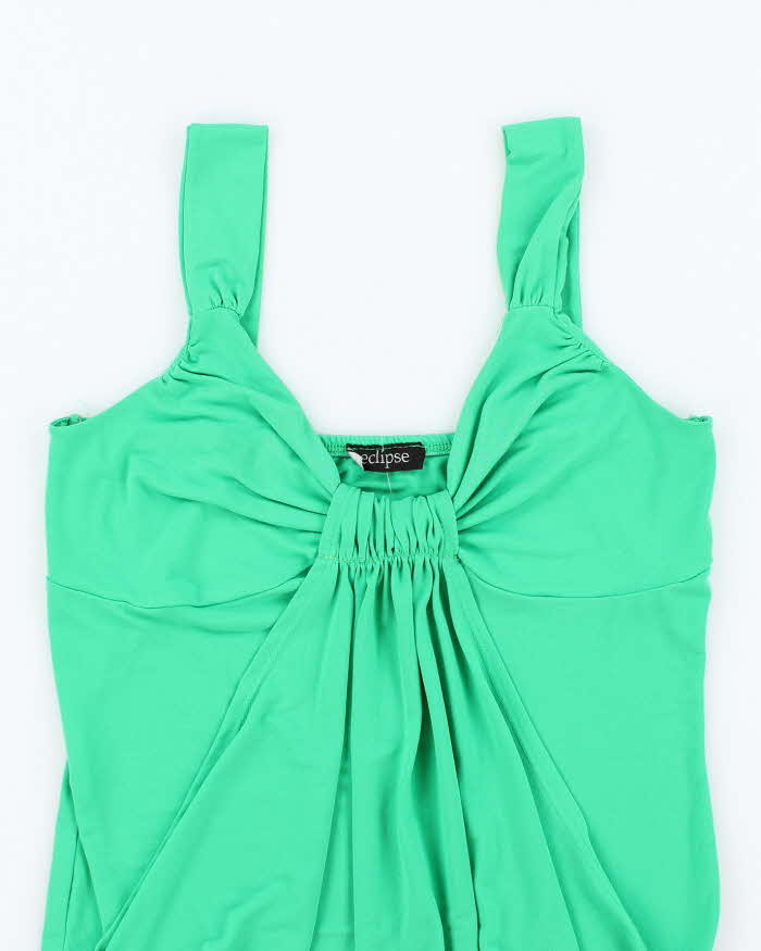 Vintage Y2k 00s Eclipse Green Cami - S