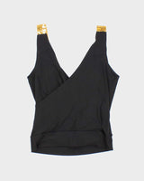 Vintage Y2k 00s Sirens Sequin Strap Top - M