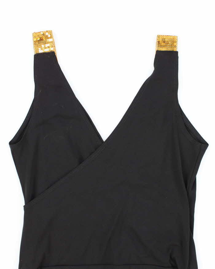 Vintage Y2k 00s Sirens Sequin Strap Top - M